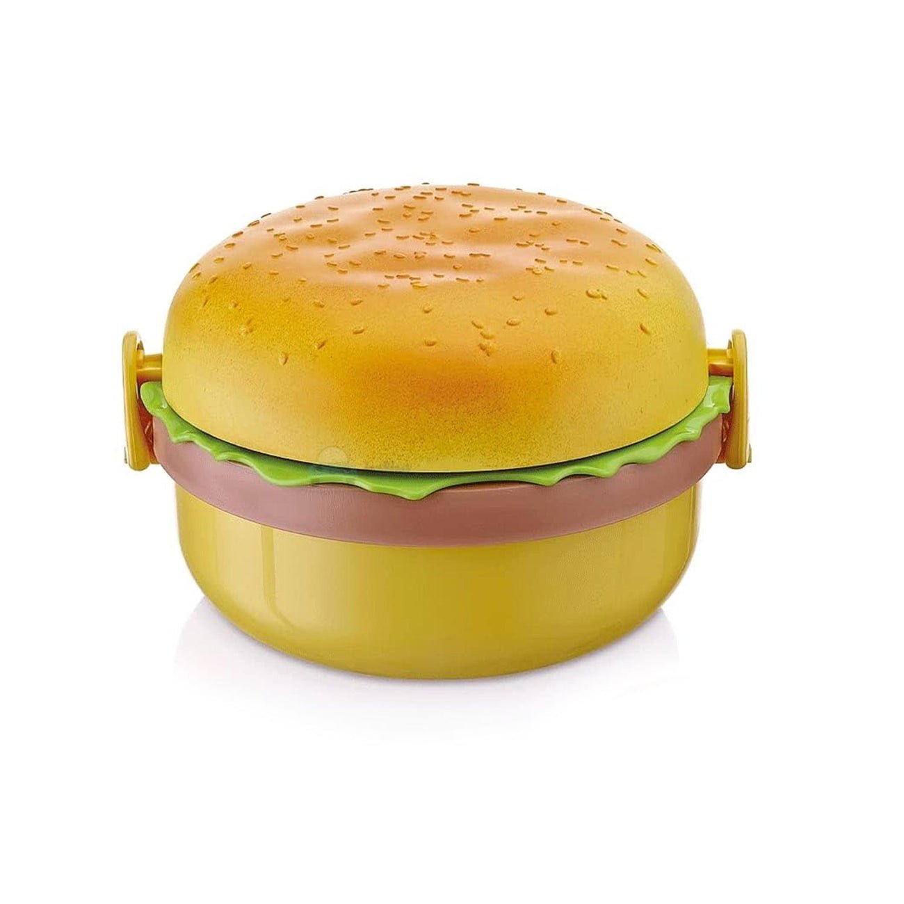 burger lunch box for kids, kids lunchbox, cute lunch box, lunch box for school, burger shape lunch container, lunchbox for travel, fun lunch box for children, reusable lunch box, durable kids lunchbox, cartoon lunchbox, bento box for kids, novelty lunch box, school lunch container, lunch box for toddlers, lunch box gift for kids